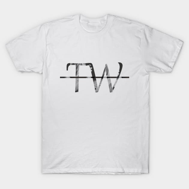 Black on White TRIGGER // WARNING Logo T-Shirt by TriggerWarning